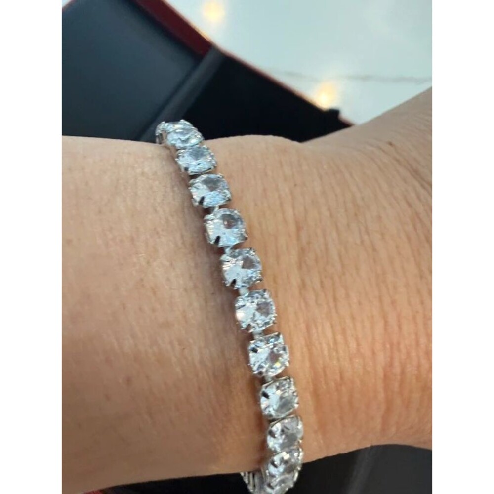 Classic zirconia 4 mm tennis bracelet